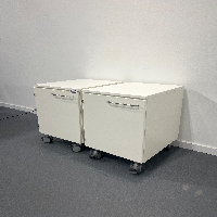 Set of 2 Storage Cabinets (450 x 550 x 650mm ) image 1